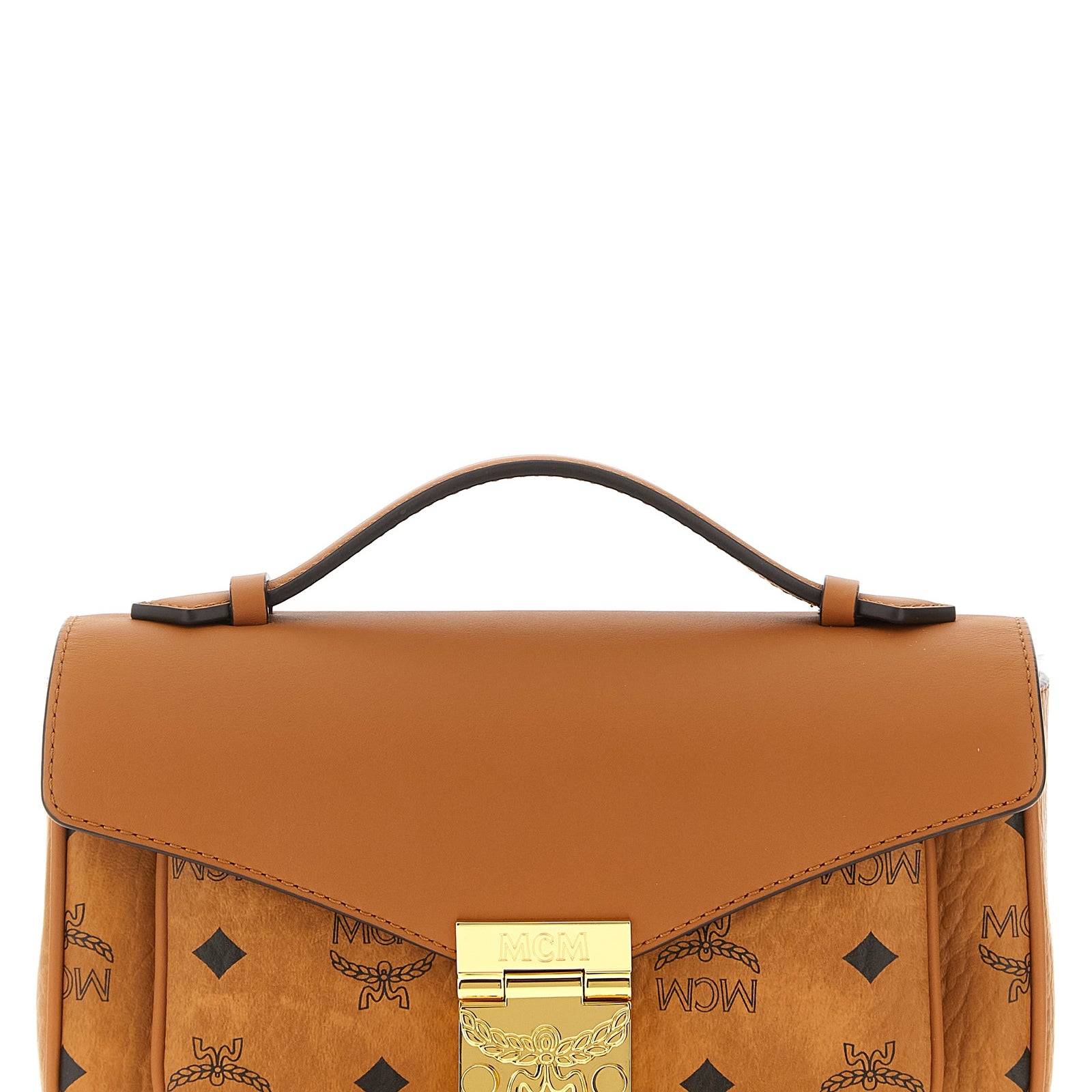 MCM Brown Polyethylene Crossbody Bags