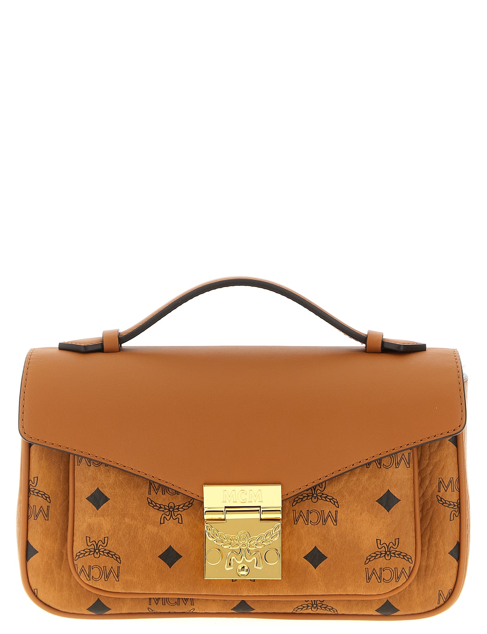 MCM Brown Polyethylene Crossbody Bags