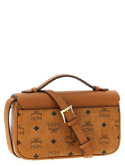 MCM Brown Polyethylene Crossbody Bag