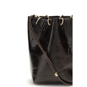 Benedetta Bruzziches Black Calf Leather Bucket Bag