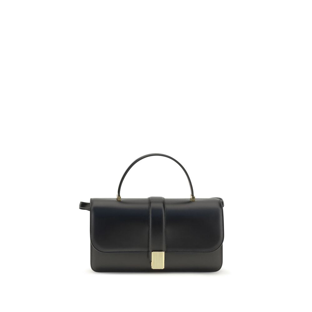 Khaite Black Calf Leather Handbags