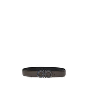 Ferragamo Brown Calf Leather Regular Belt