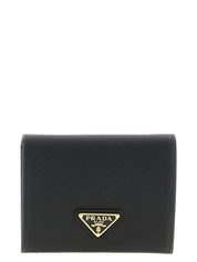 Prada Black Calfskin Cardholder