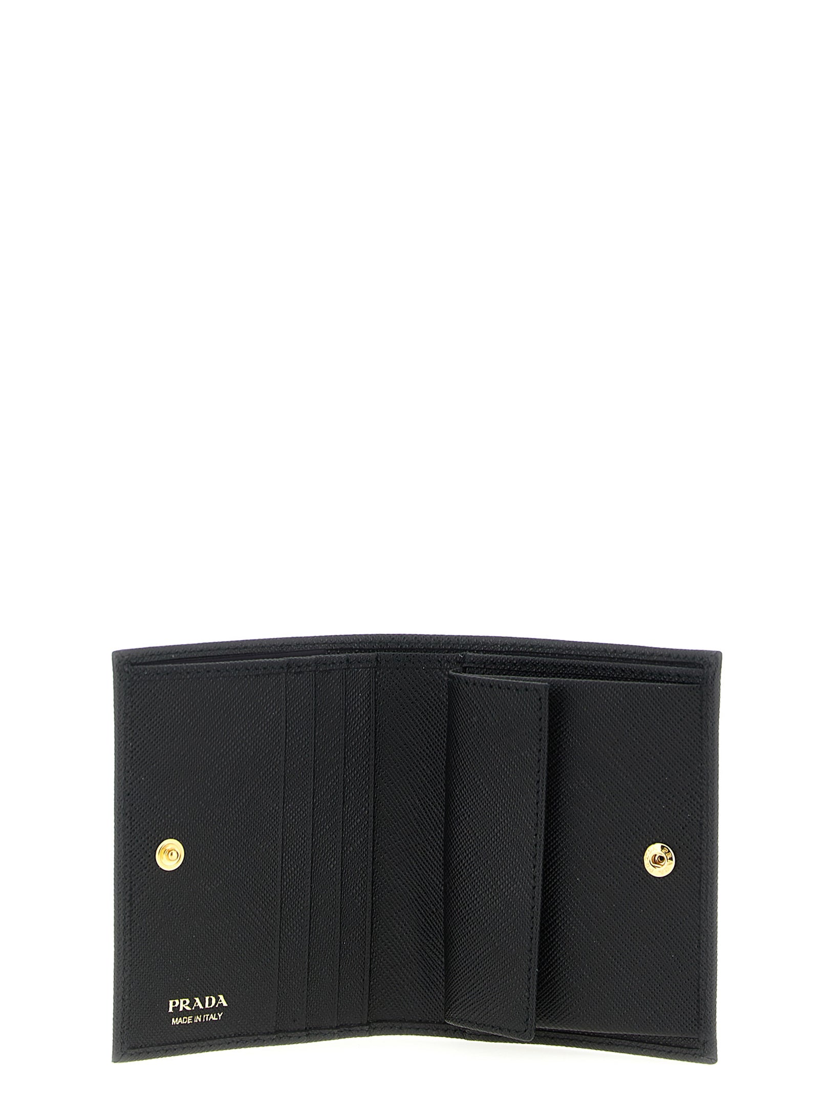 Prada Black Calfskin Cardholder