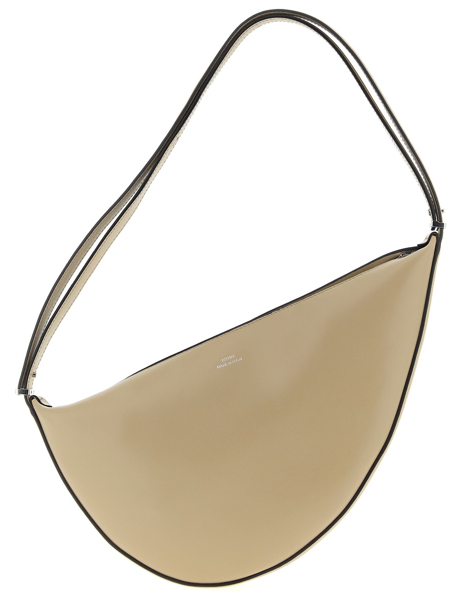 TOTEME Beige Leather Shoulder Bag