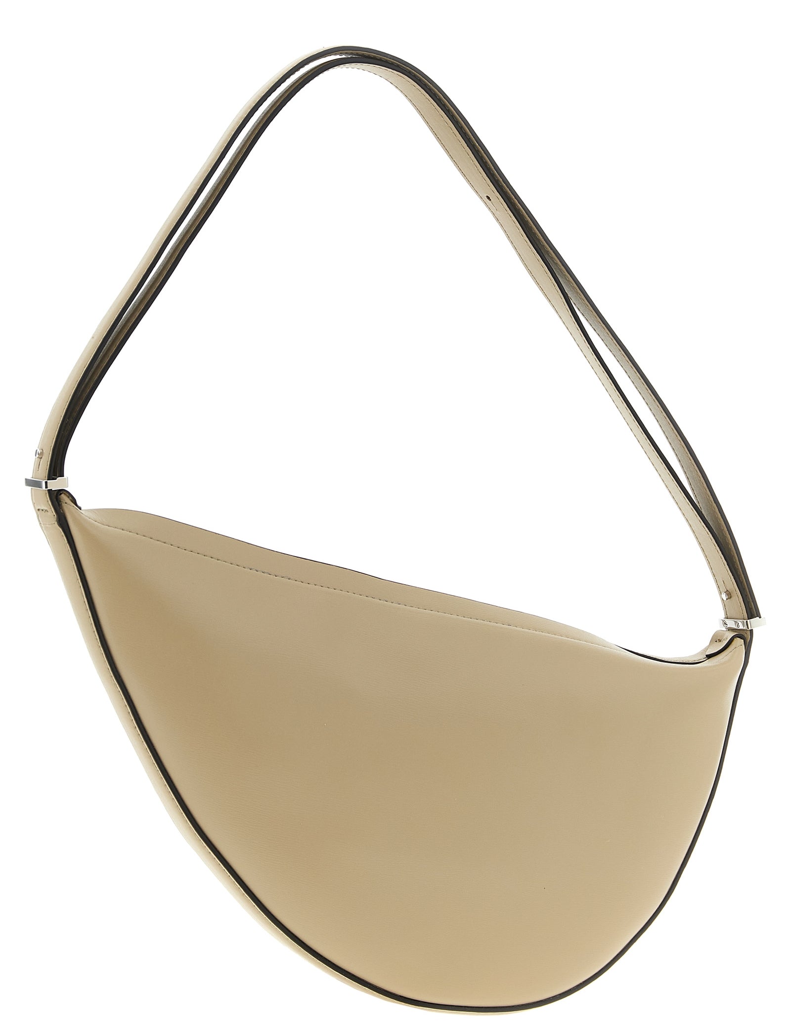 TOTEME Beige Leather Shoulder Bag