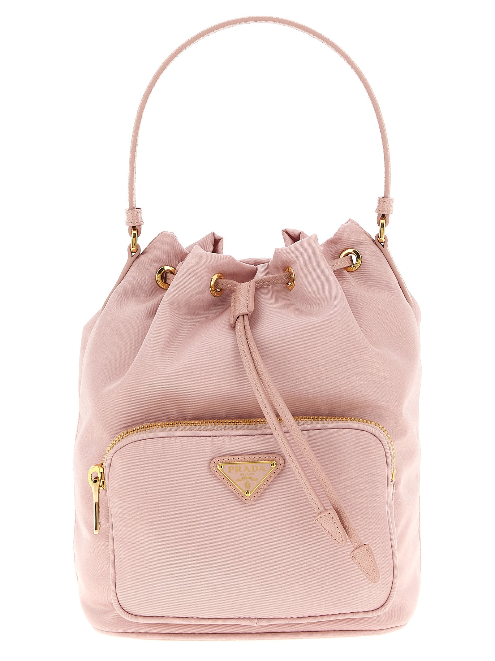 Prada Multicolor Recycled Polyamide Bucket Bag