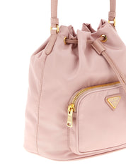 Prada Multicolor Recycled Polyamide Bucket Bag