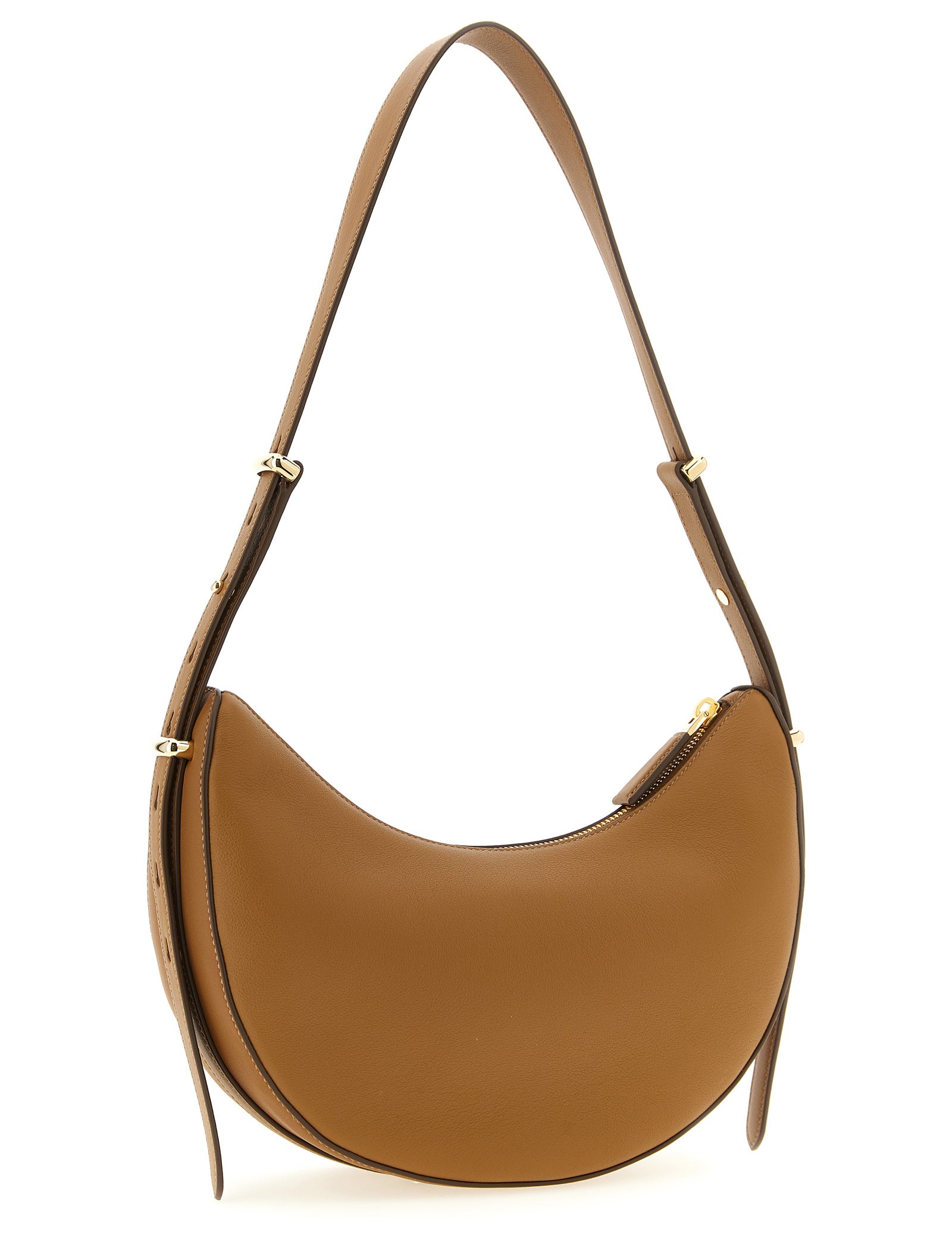 Prada Brown Calfskin Shoulder Bag
