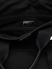 Prada Black Recycled Polyamide Tote Bag