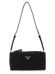 Prada Black Viscose Shoulder Bag
