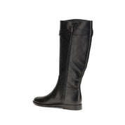 Tory Burch Black Calf Leather Ankle Boots