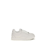 Givenchy White Lambskin Nappa Low Top Sneakers