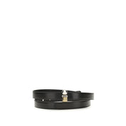 Jacquemus Black Calf Leather Belt