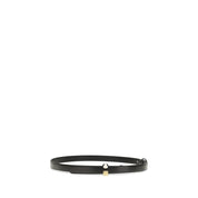 Jacquemus Black Calf Leather Belt
