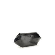 Ganni Black Polyurethane Shoulder Bag