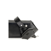 Ganni Black Polyurethane Shoulder Bag