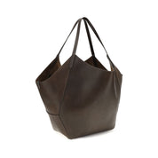 Brunello Cucinelli Brown Calf Leather Handbag