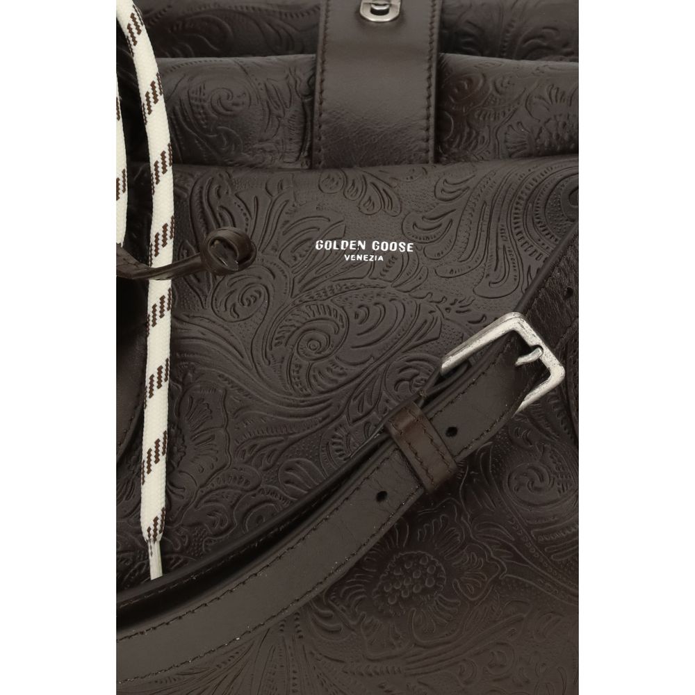 Golden Goose Brown Calf Leather Handbags
