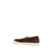 Brunello Cucinelli Bordeaux Calf Leather Loafers
