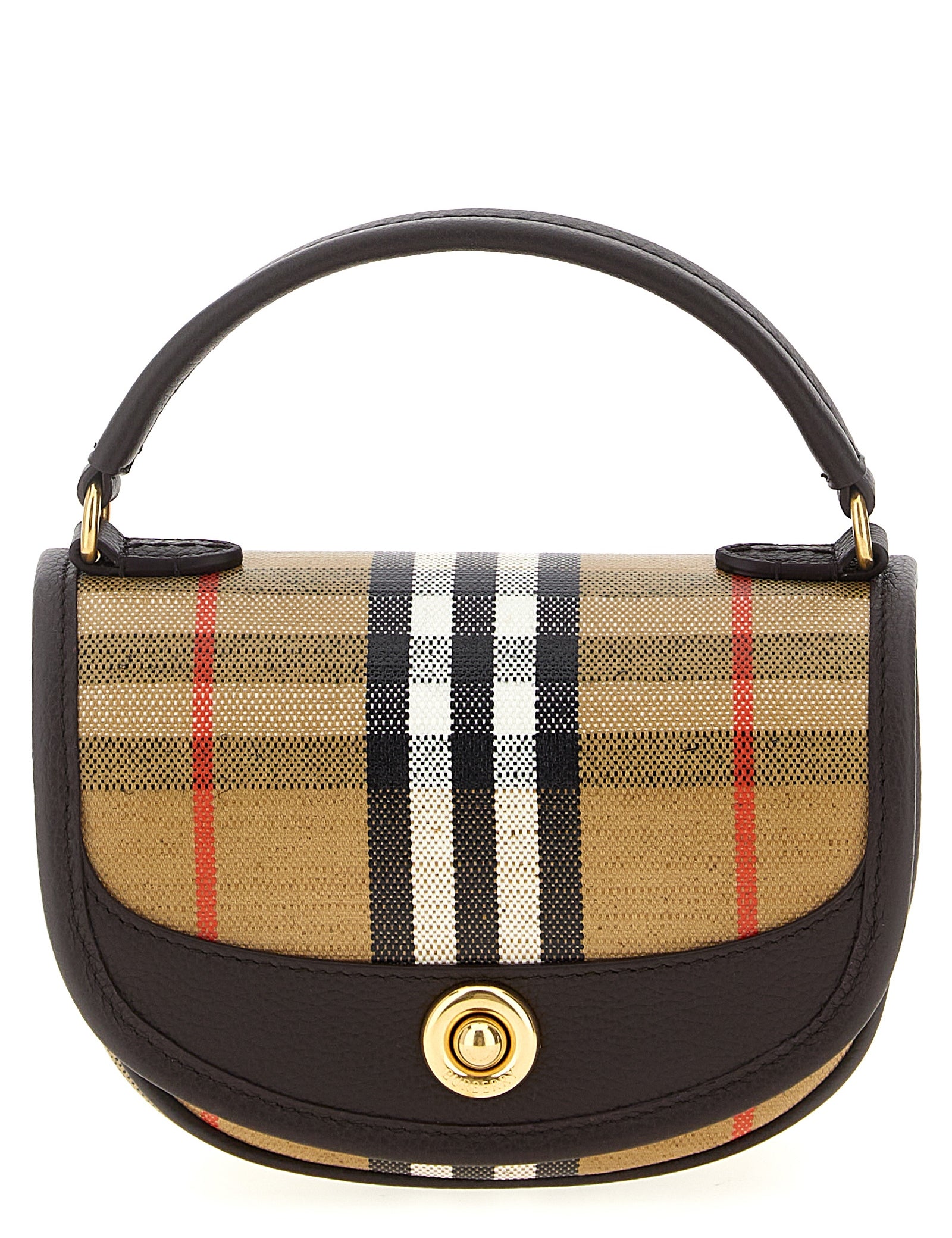 Burberry Multicolor Cotton Mini Handbag