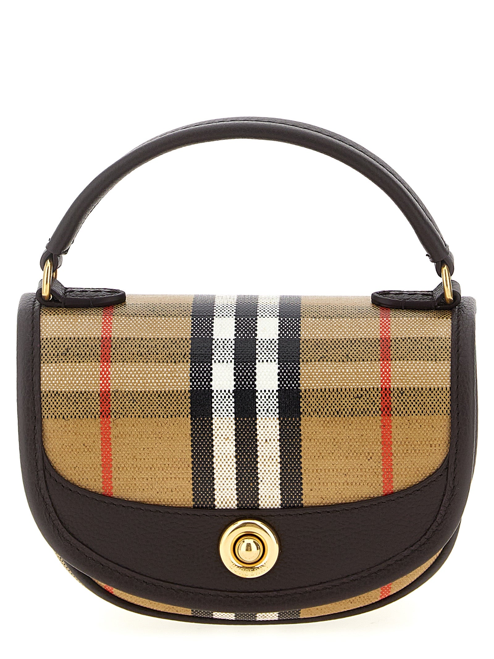 Burberry Multicolor Cotton Mini Handbag