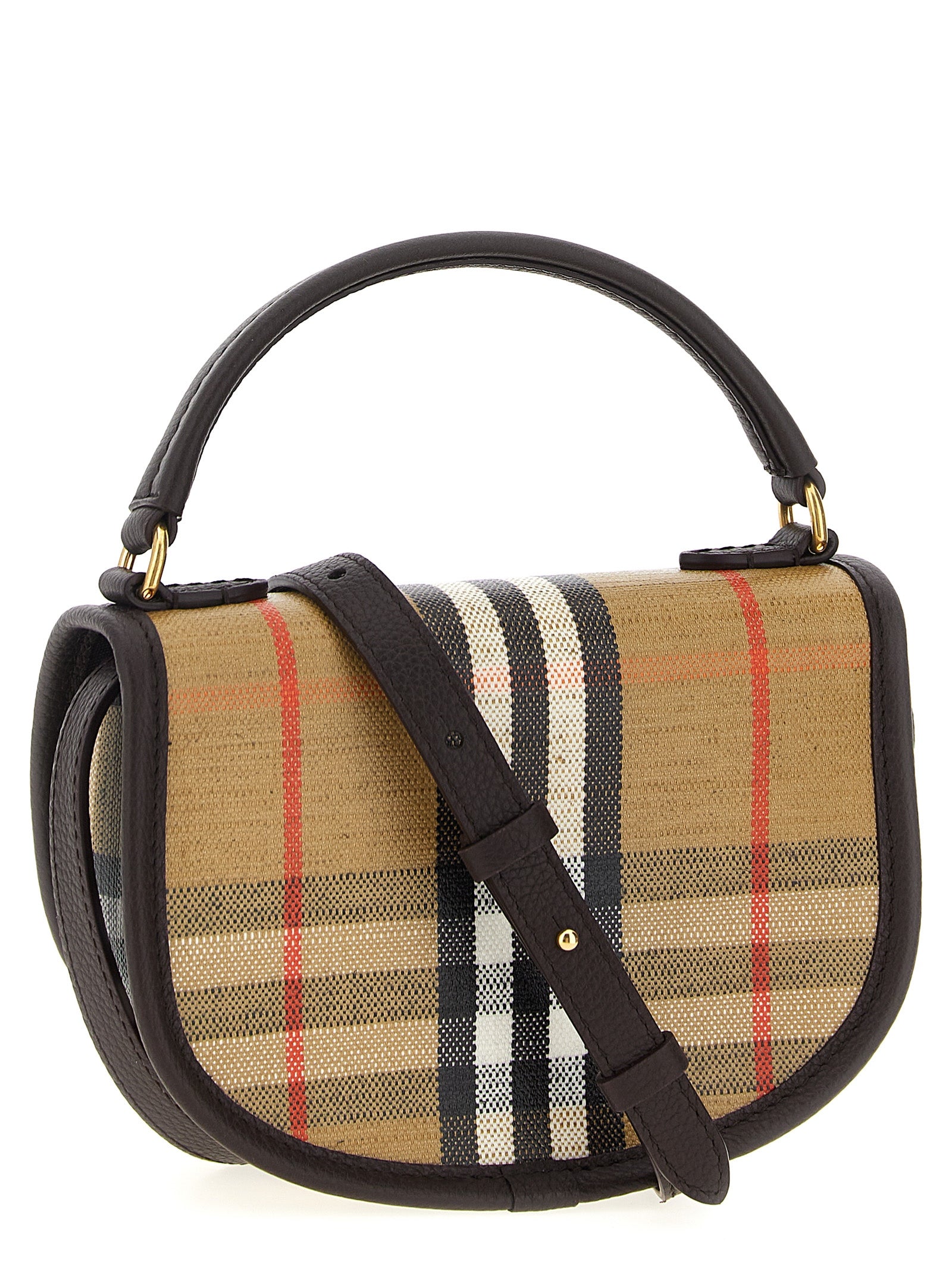 Burberry Multicolor Cotton Mini Handbag