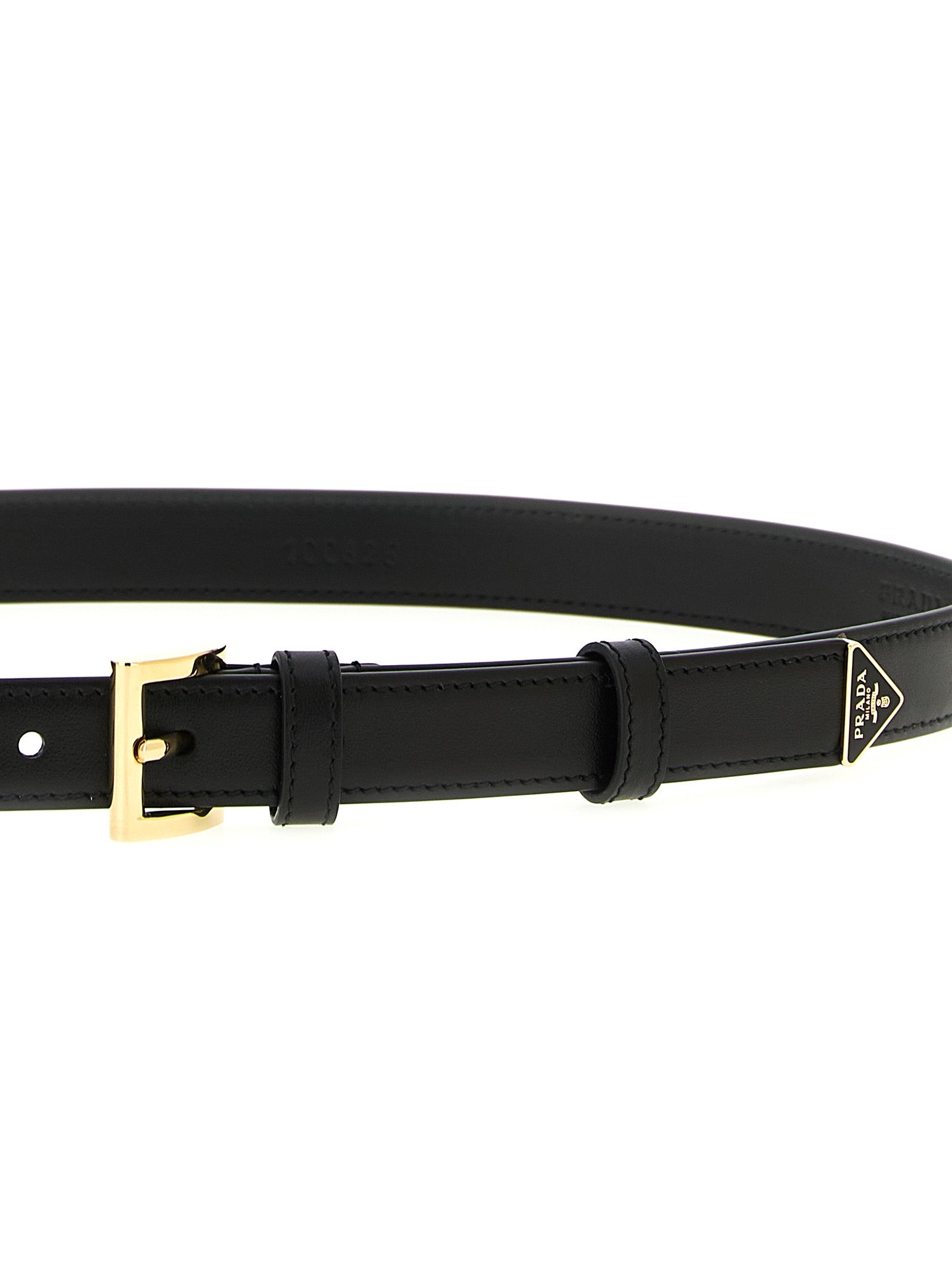 Prada Black Calfskin Belts