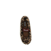 Moon Boot Brown Polyester Leopard Ballet Flats