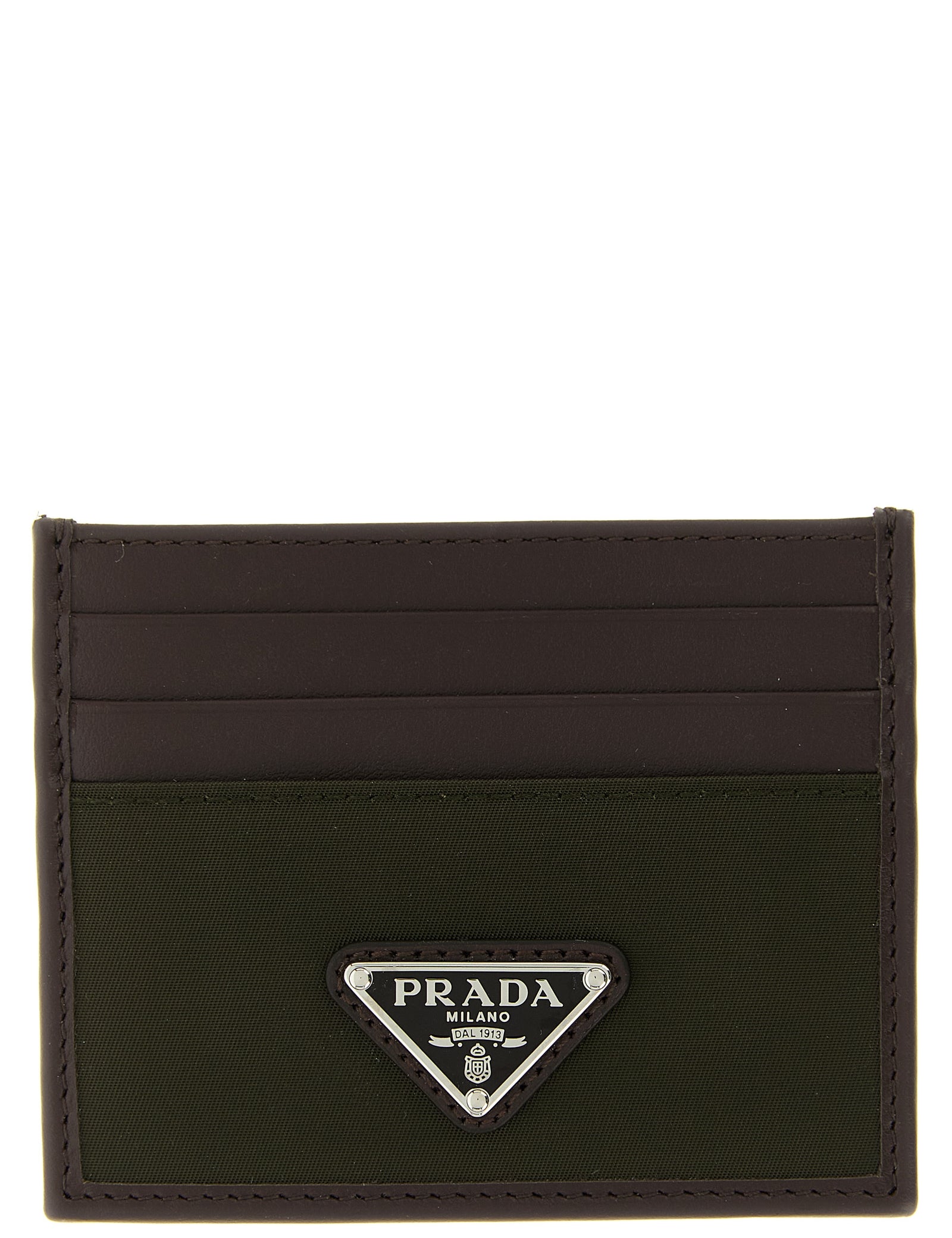 Prada Green Recycled Polyamide Wallets & Cases
