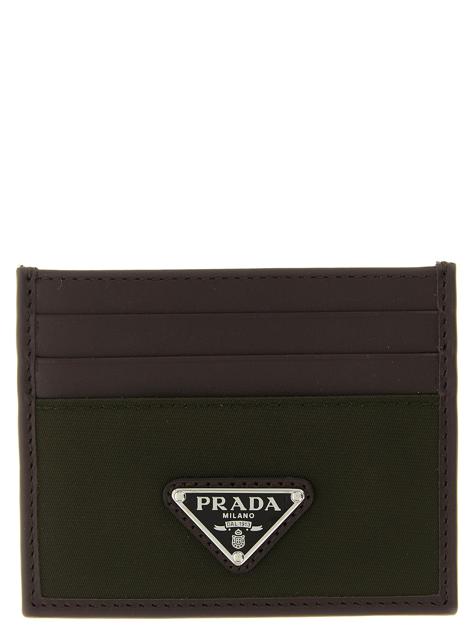 Prada Green Recycled Polyamide Wallets & Cases