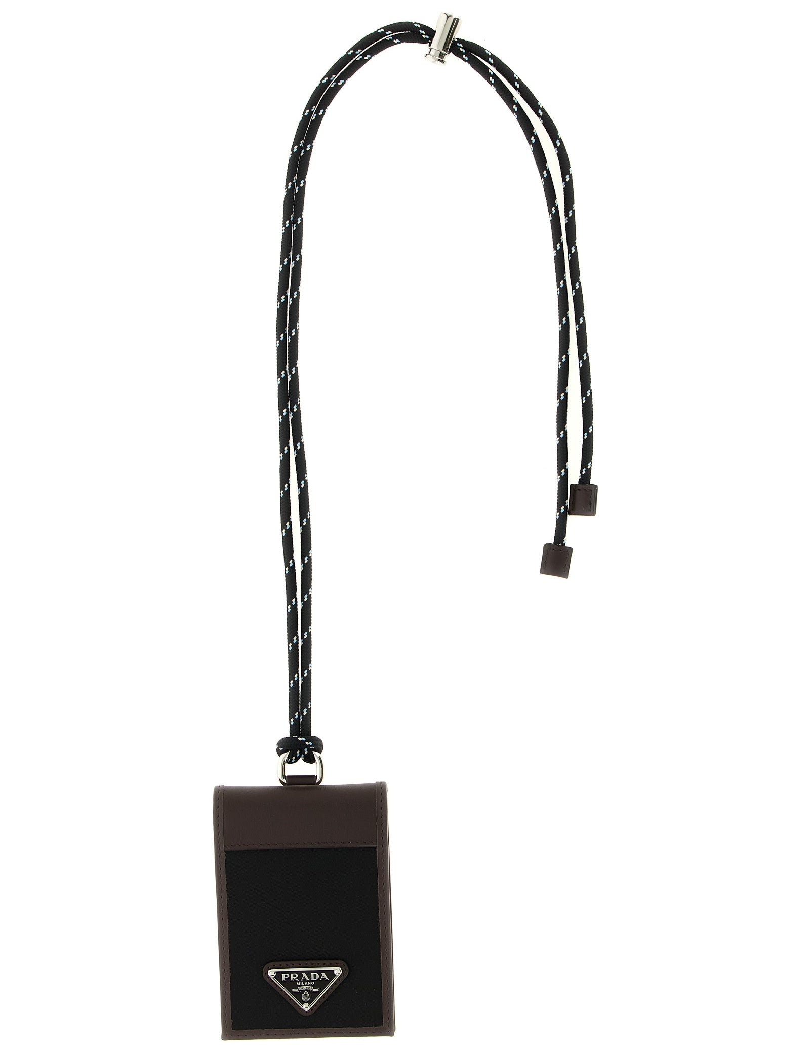 Prada Black Recycled Polyamide Cardholder