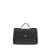 Dolce & Gabbana Black Calf Leather Shoulder Bag