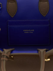 Ferragamo Brown Calfskin Handbag
