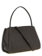 Ferragamo Dark Brown Calfskin Shoulder Bag