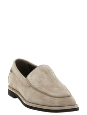 Brunello Cucinelli Beige Calfskin Loafers