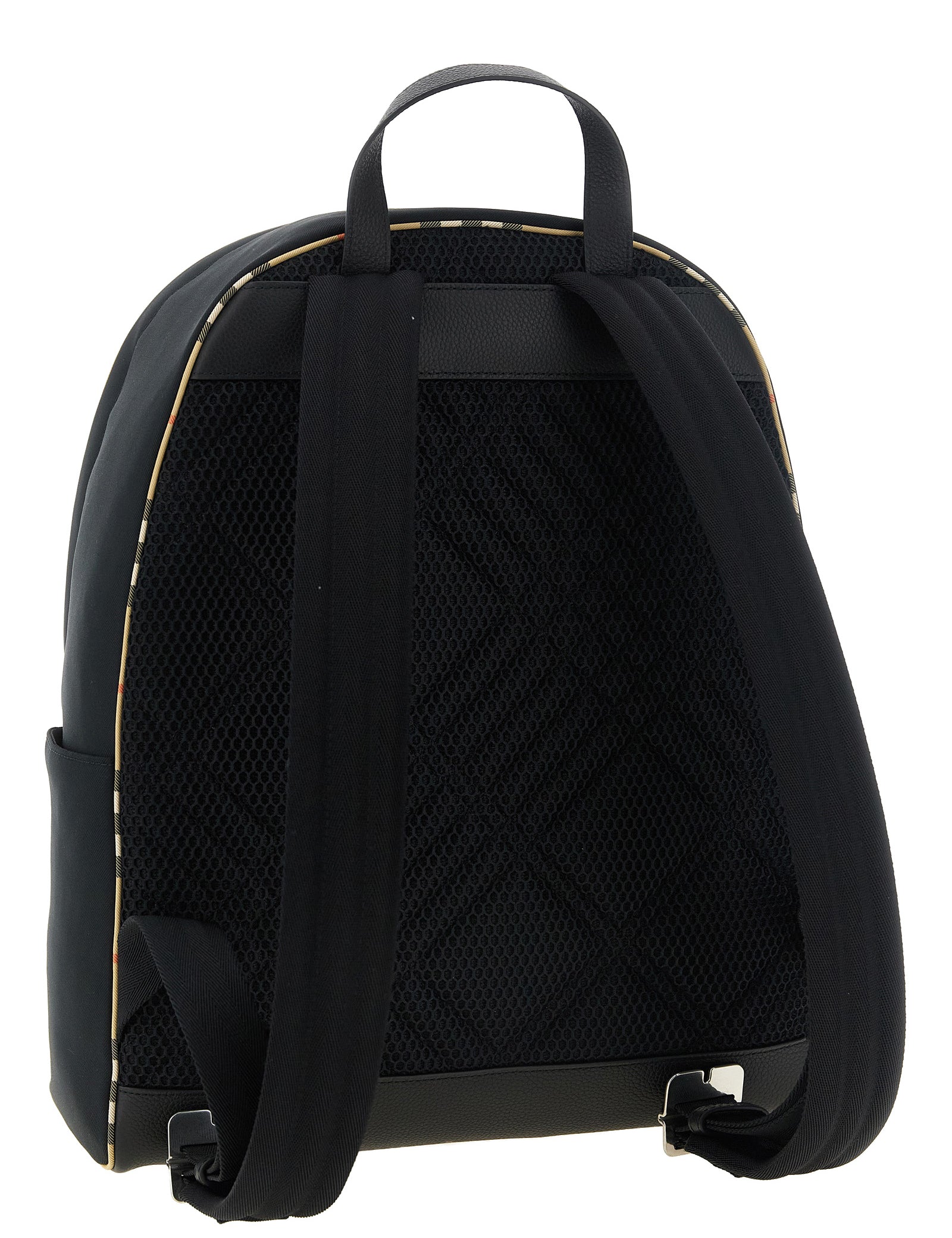 Burberry Black Polyester Backpack