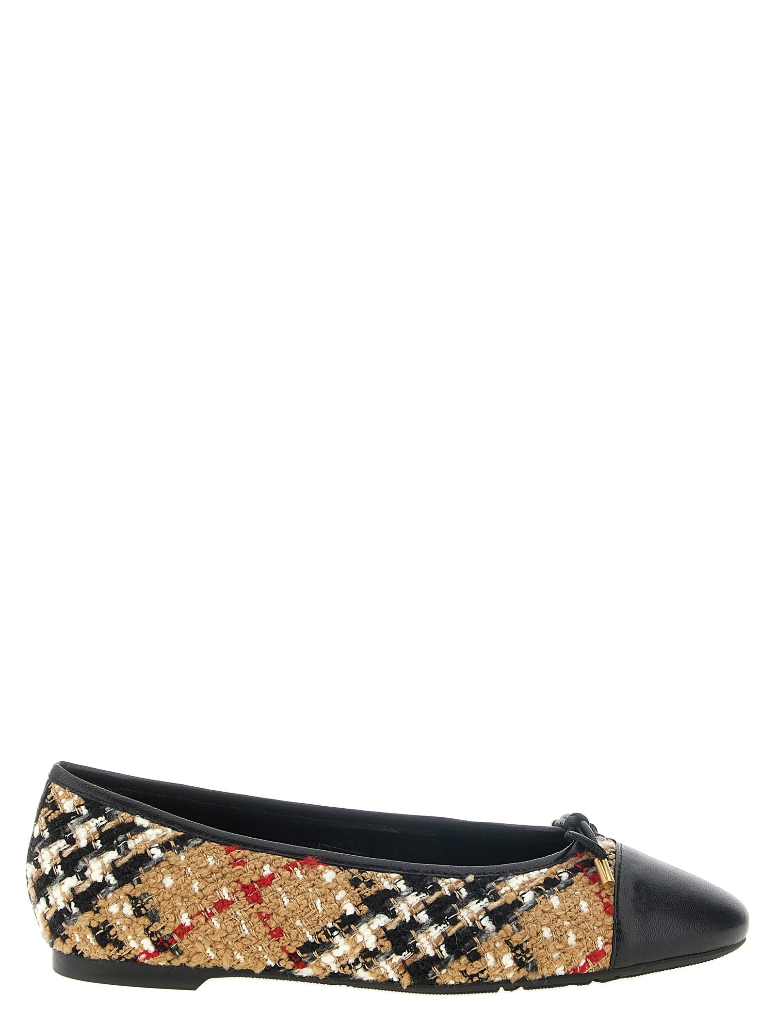 Burberry Multicolor Polyester Flats