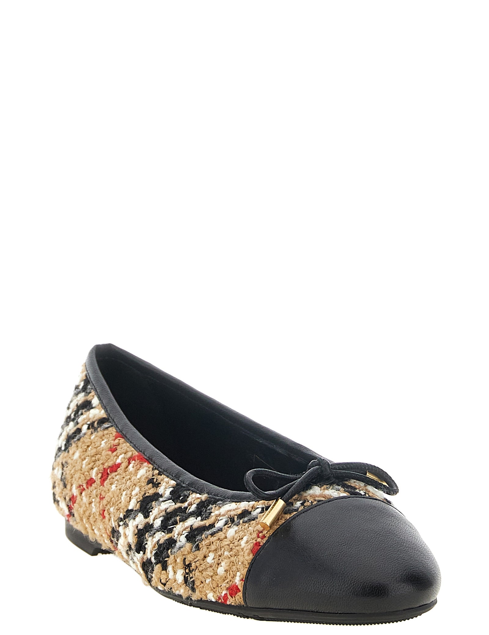 Burberry Multicolor Polyester Flats