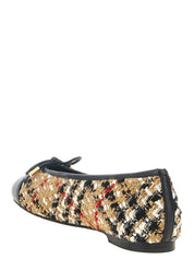 Burberry Multicolor Polyester Ballet Flats