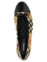 Burberry Multicolor Polyester Ballet Flats
