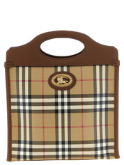 Burberry Beige Cotton Mini Handbag