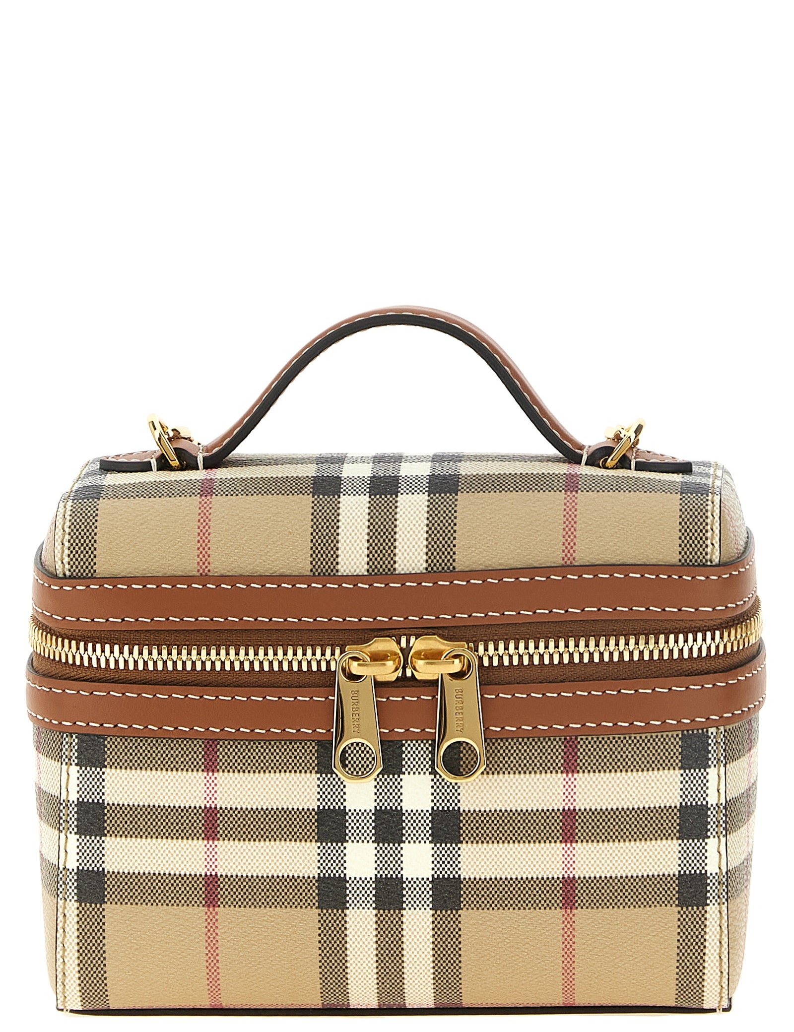 Burberry Beige Polyurethane Crossbody Bags