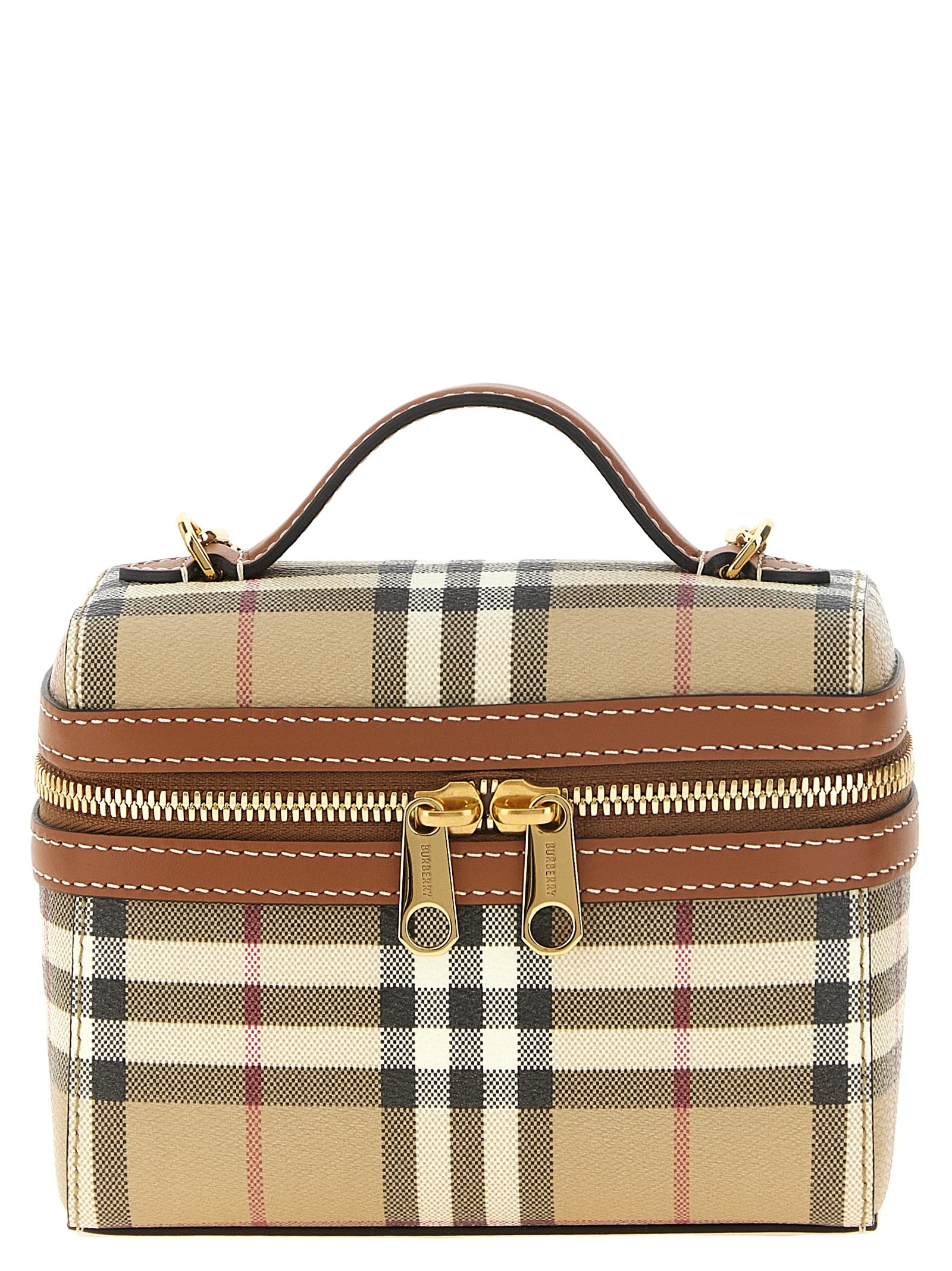 Burberry Beige Polyurethane Crossbody Bags