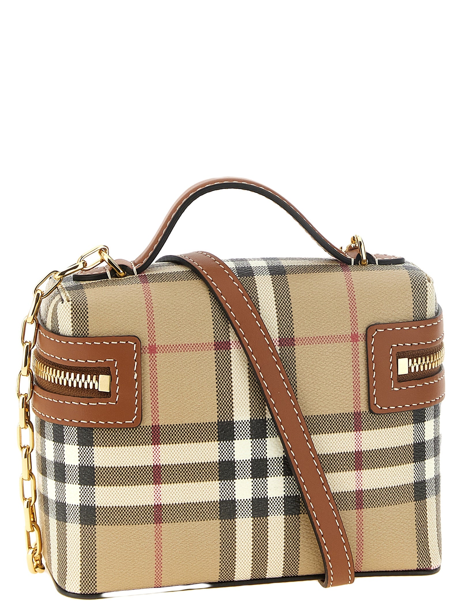 Burberry Beige Polyurethane Crossbody Bags