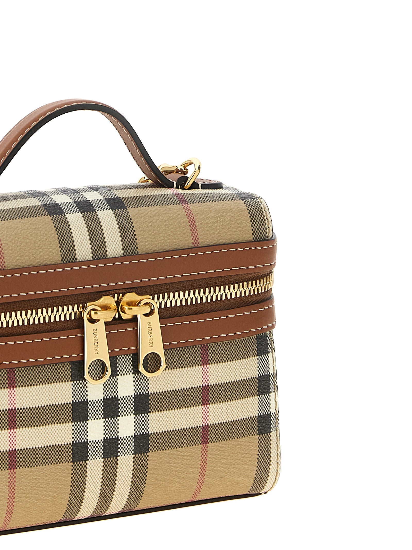 Burberry Beige Polyurethane Crossbody Bags