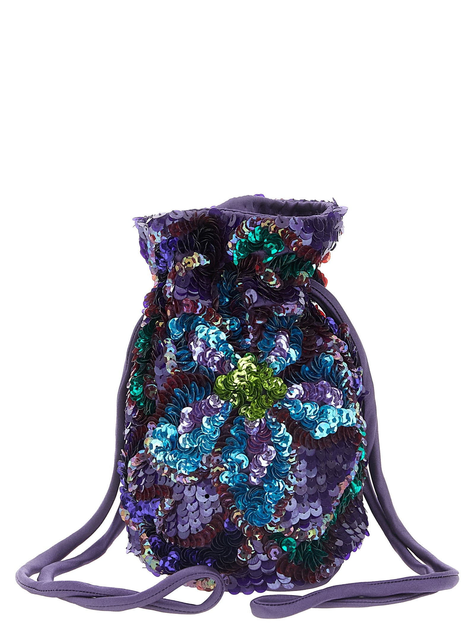 P.A.R.O.S.H. Purple Polyamide Shoulder Bags