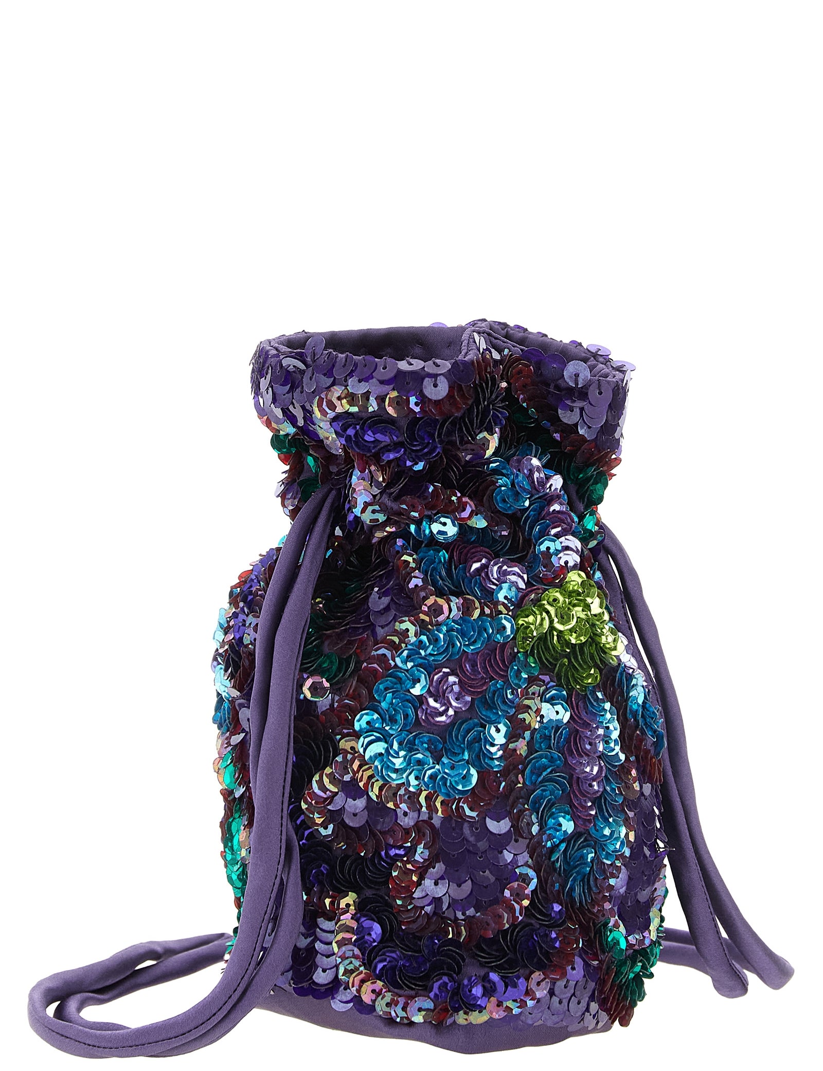 P.A.R.O.S.H. Purple Polyamide Shoulder Bags