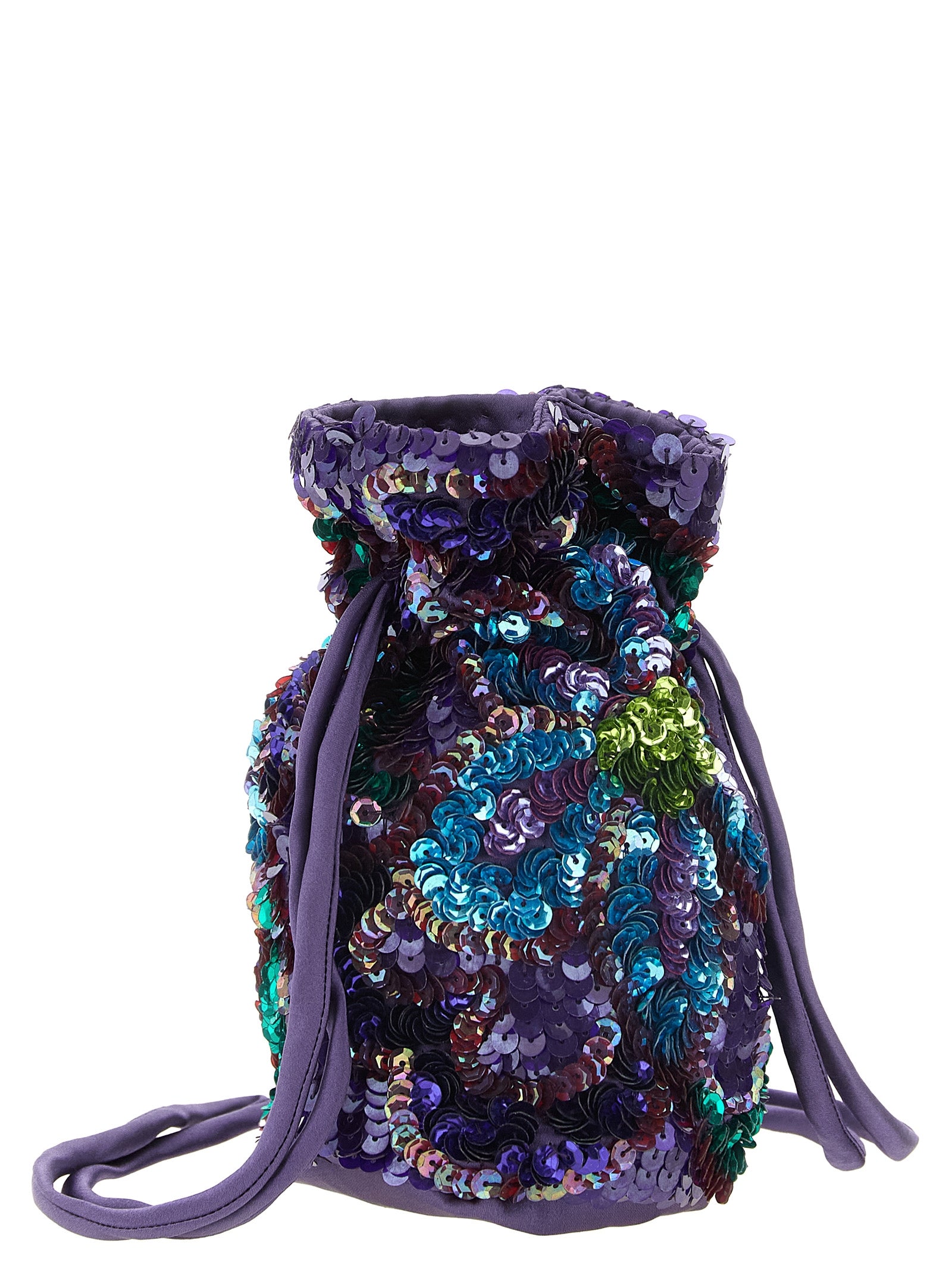 P.A.R.O.S.H. Purple Polyamide Shoulder Bags
