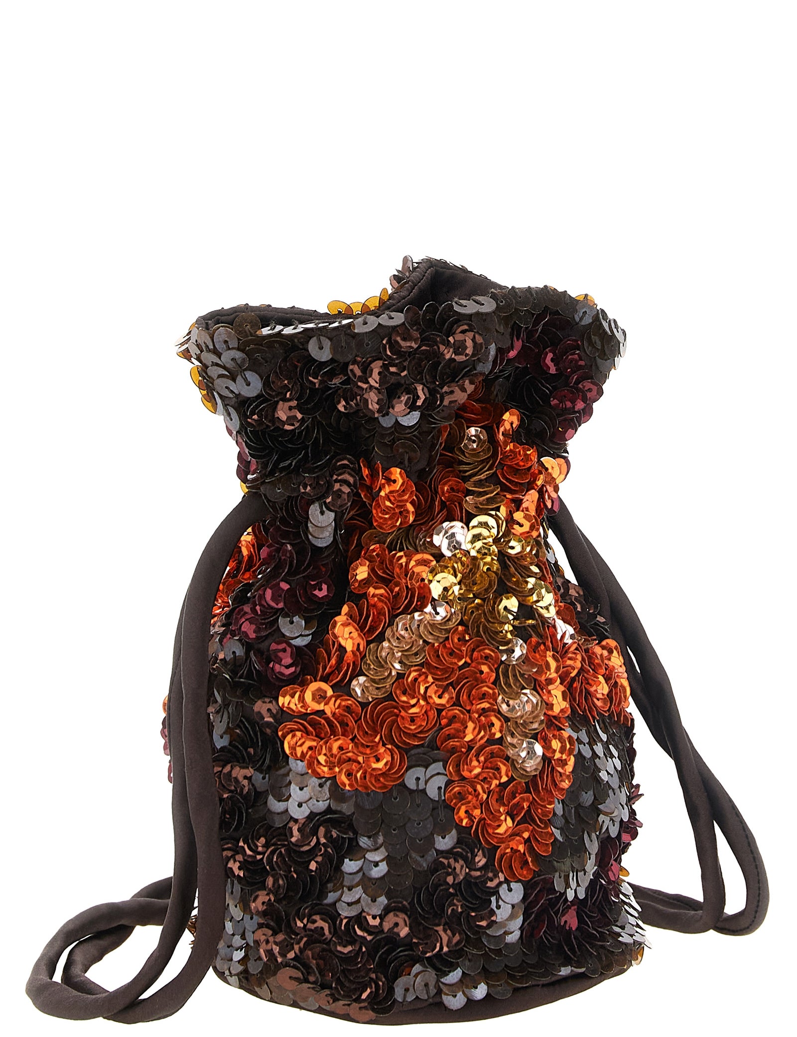 P.A.R.O.S.H. Brown Polyamide Shoulder Bag